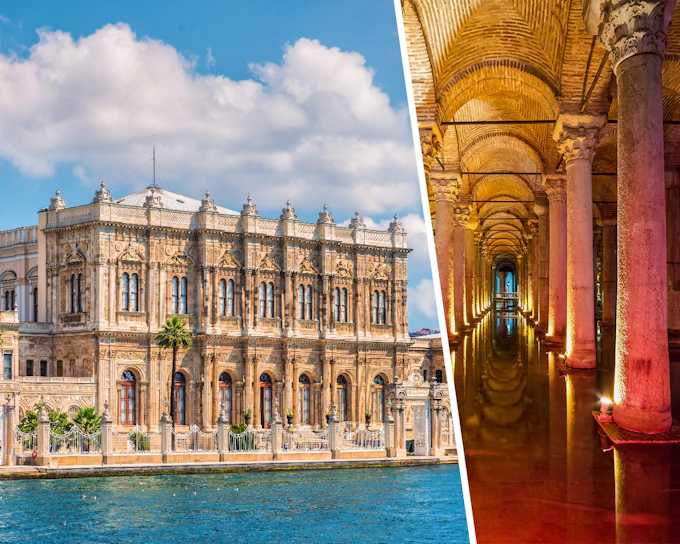 Combo: Dolmabahçe Palace + Basilica Cistern Skip-the-Line Tickets with Audio Guide