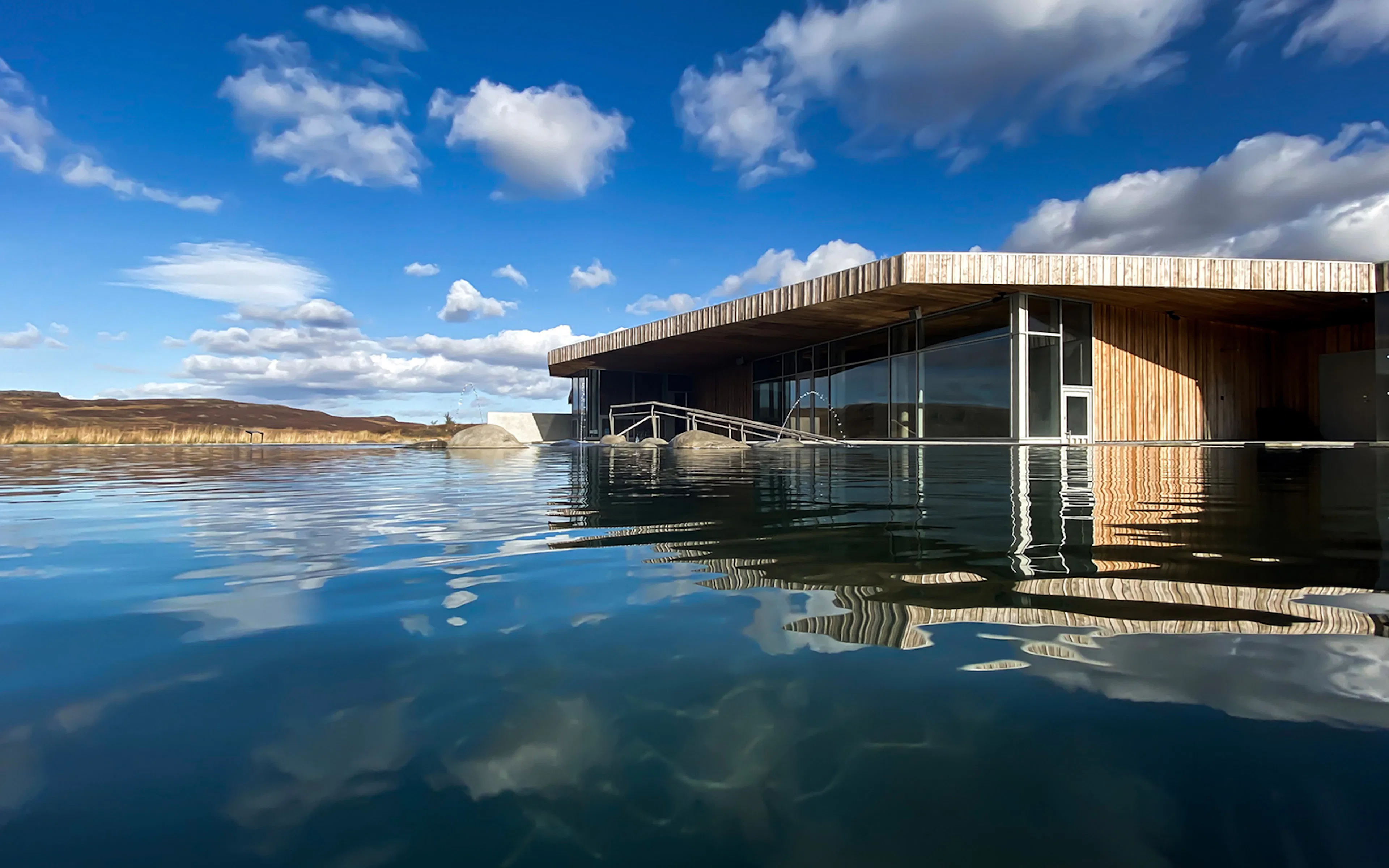 Iceland's only certified drinkable hot spring water