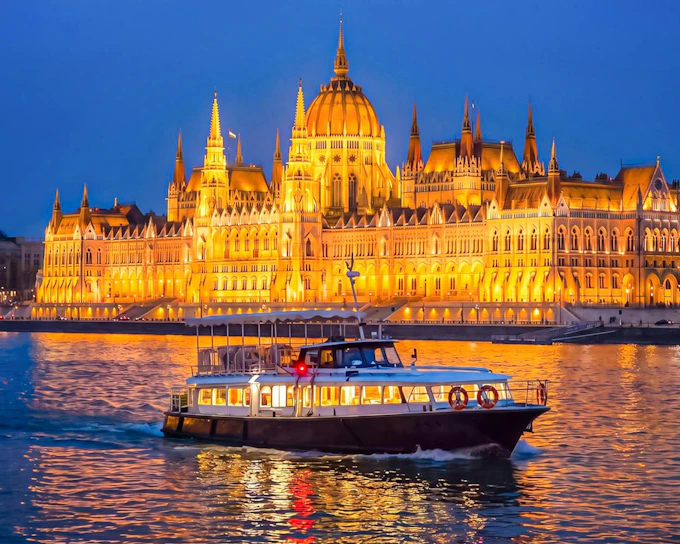 Budapest Danube River Nighttime Sightseeing Cruise