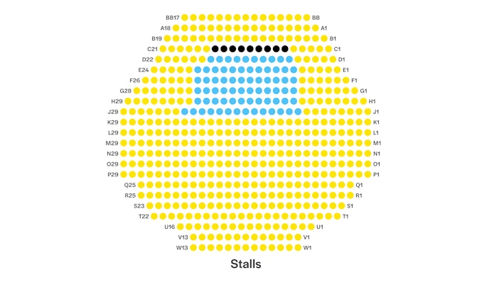 Savoy Theatre Seating Plan