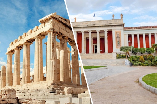 Kombiticket: Akropolis & Parthenon + Nationales Archäologisches Museum Athen Tickets