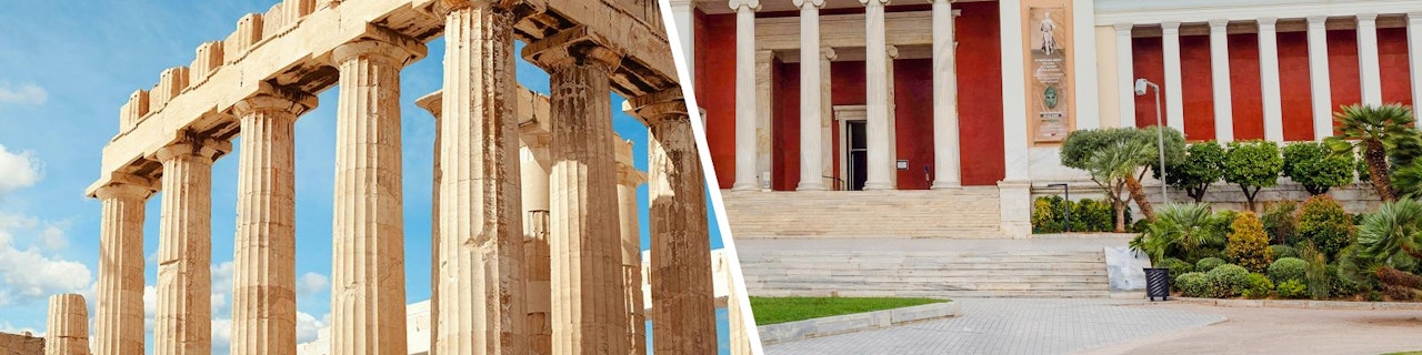 Combo: biglietti per l'acropoli e il Partenone con visita al Museo archeologico nazionale di Atene