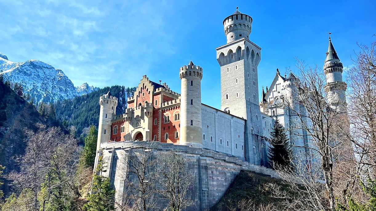 Neuschwanstein Castle entrances