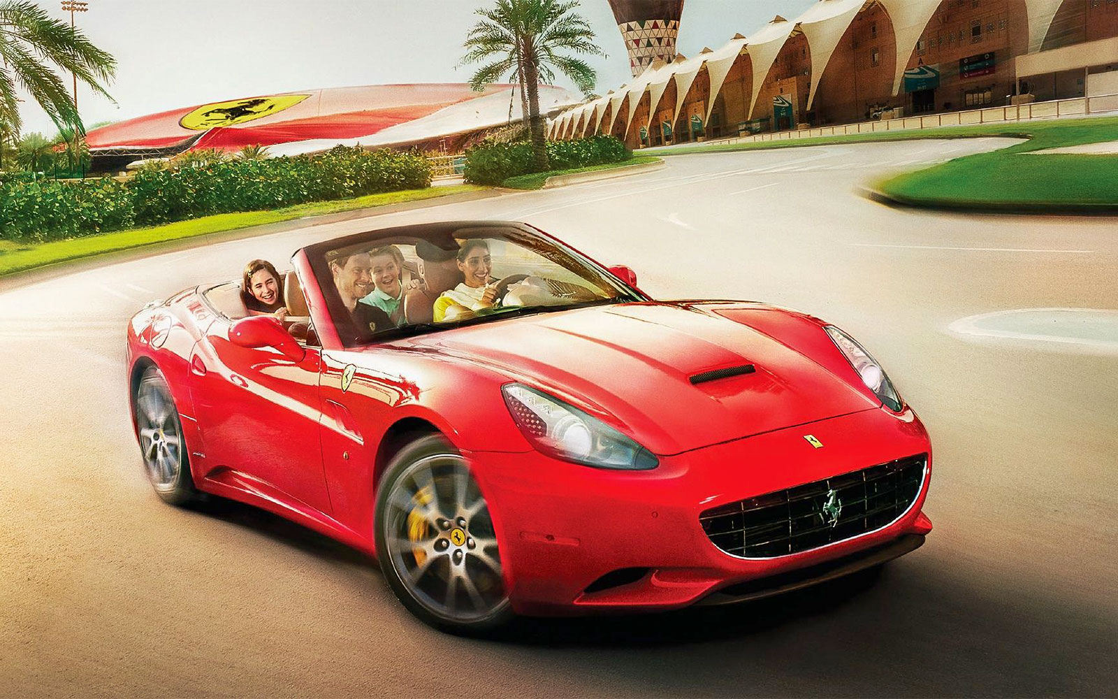 Ferrari World Abu Dhabi Driving Experiences with Free Photos & Videos