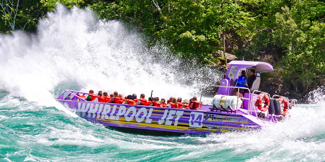 Tour in barca con idromassaggio del Niagara