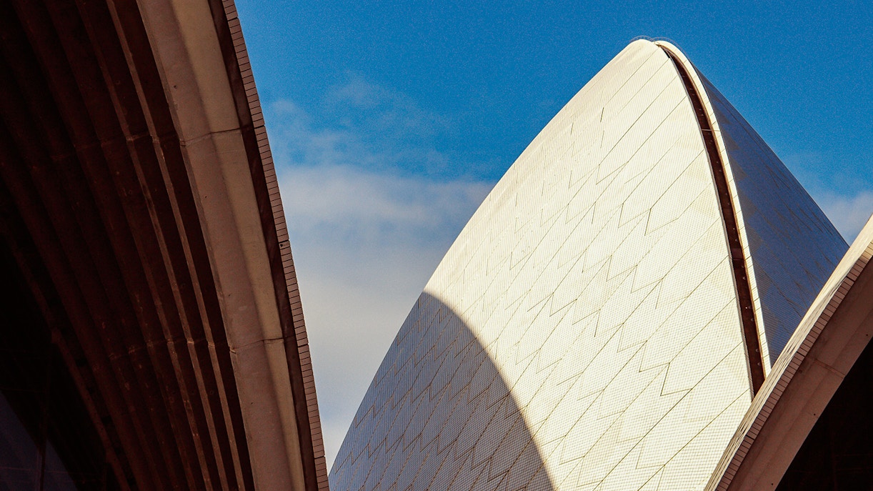 Roof tiles at Sydney opera house