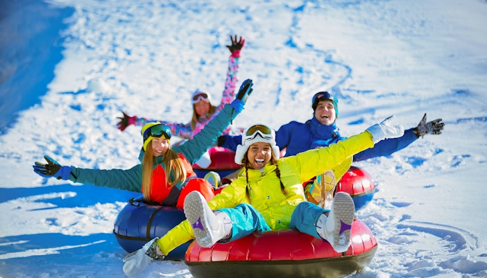 snow tubing