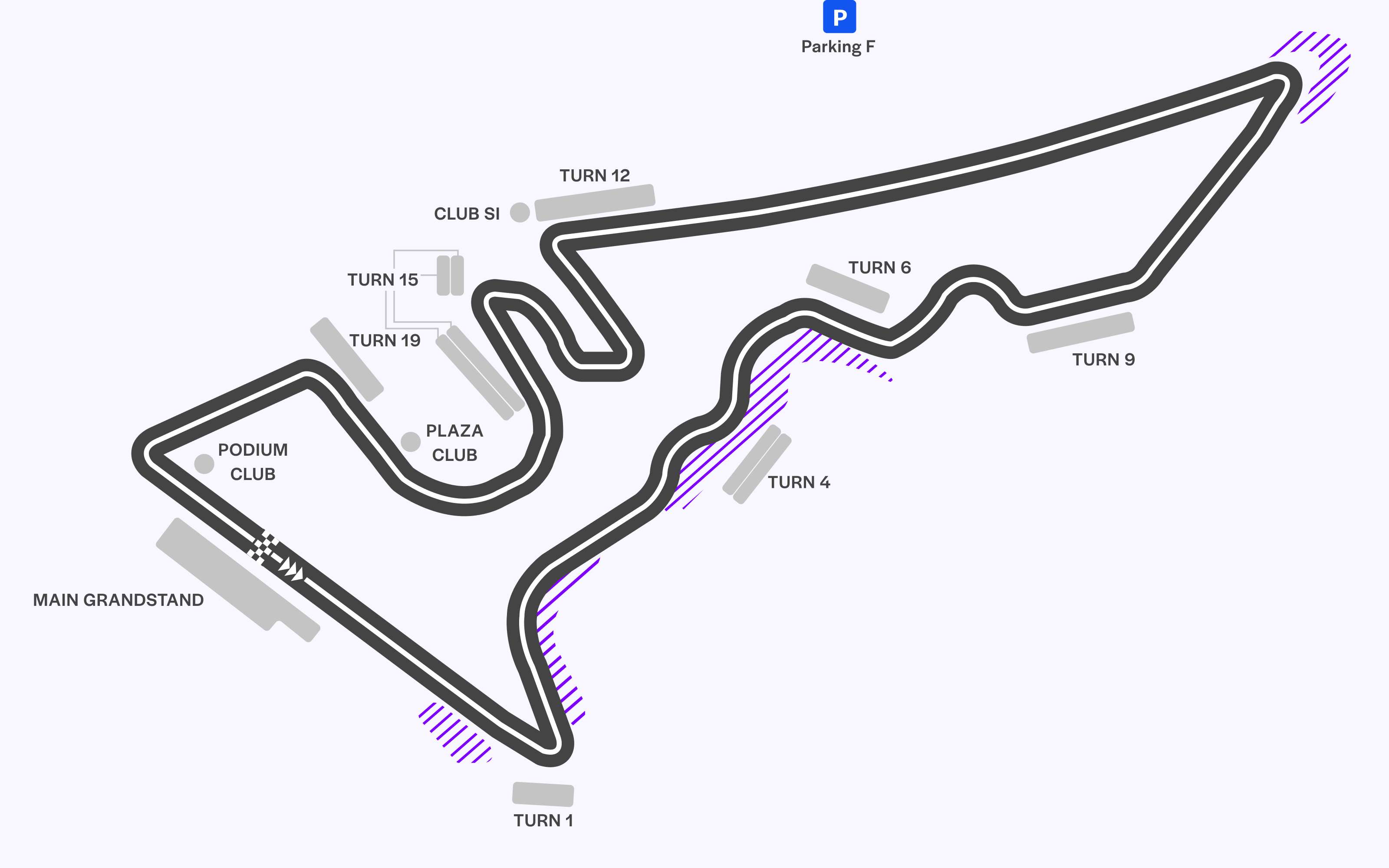 Austin GP Grandstands 