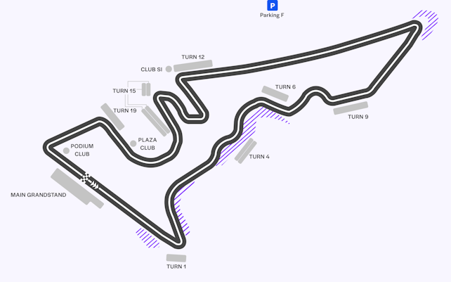 Austin GP Grandstands