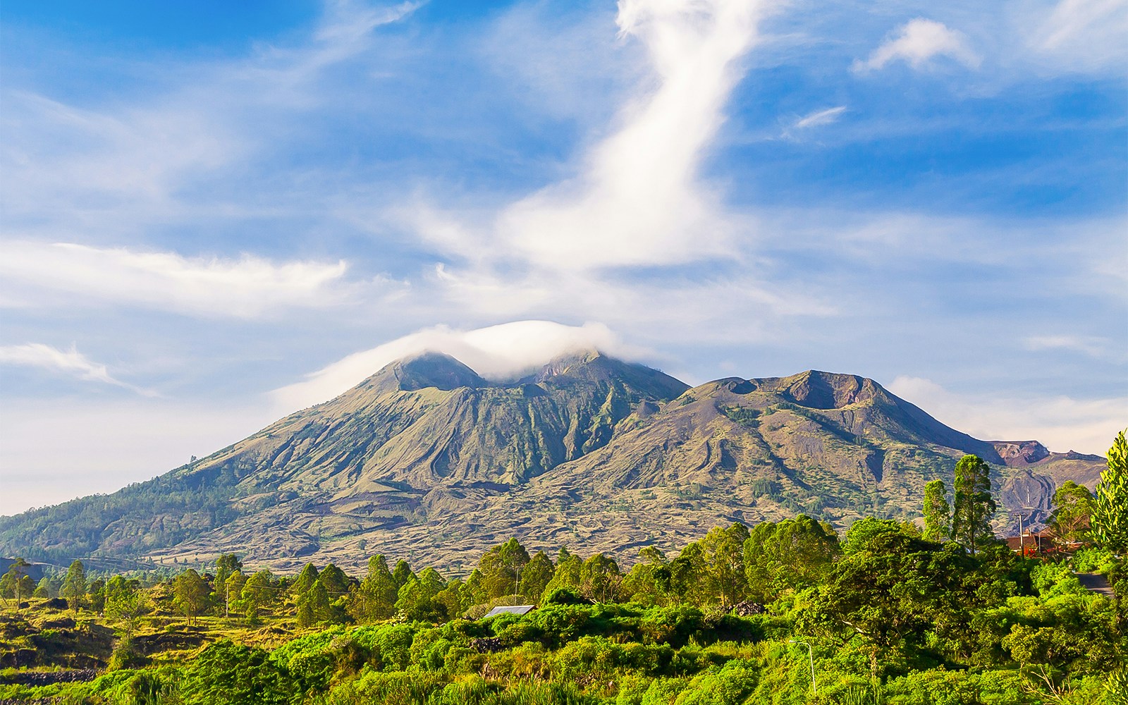 Mount Batur’s geography