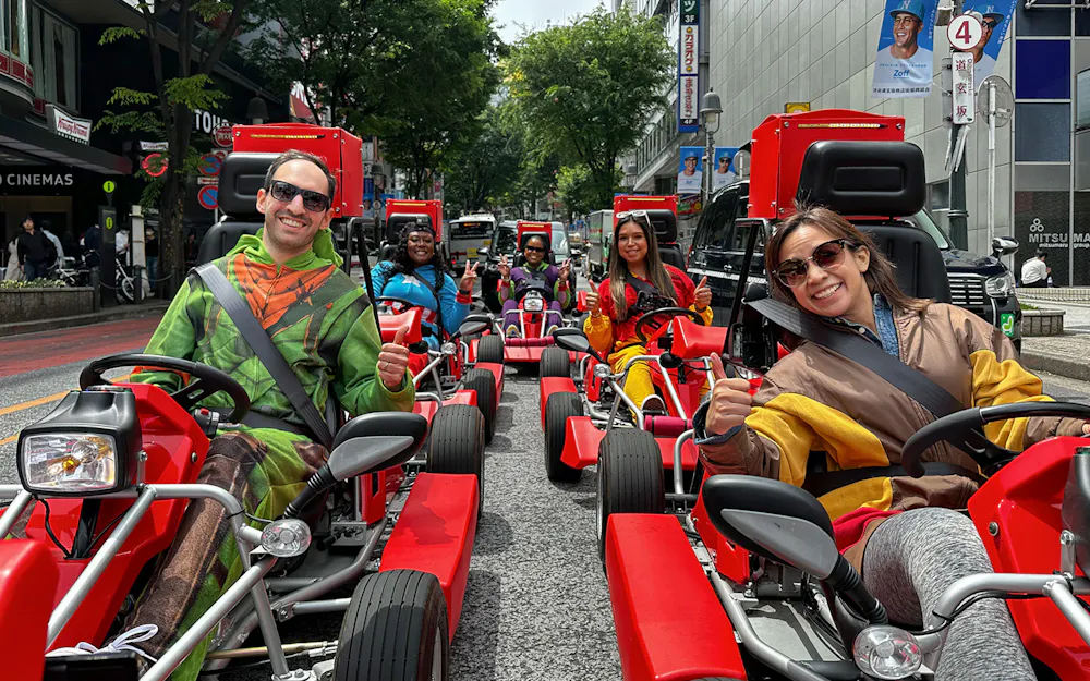 Tokyo: esperienza di go-kart di 60 minuti a Shibuya con STREET KART