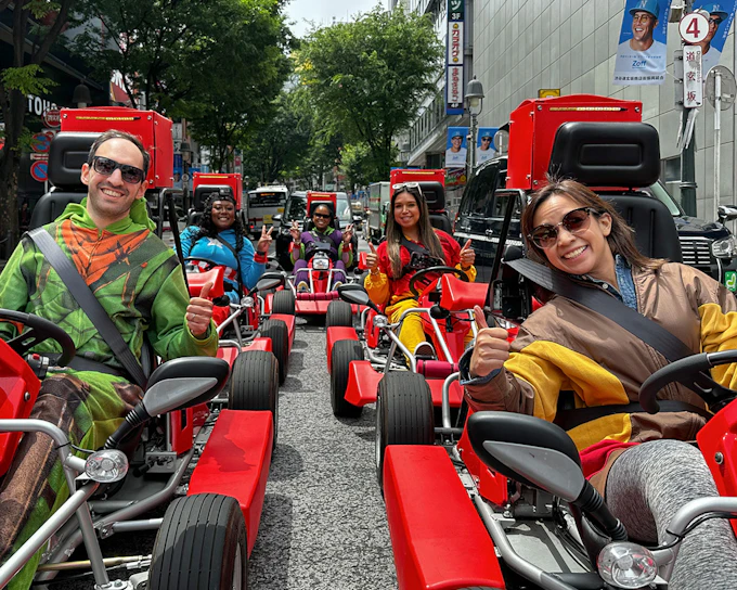 Tokyo: Shibuya 60-Min Go-Karting Experience by STREET KART