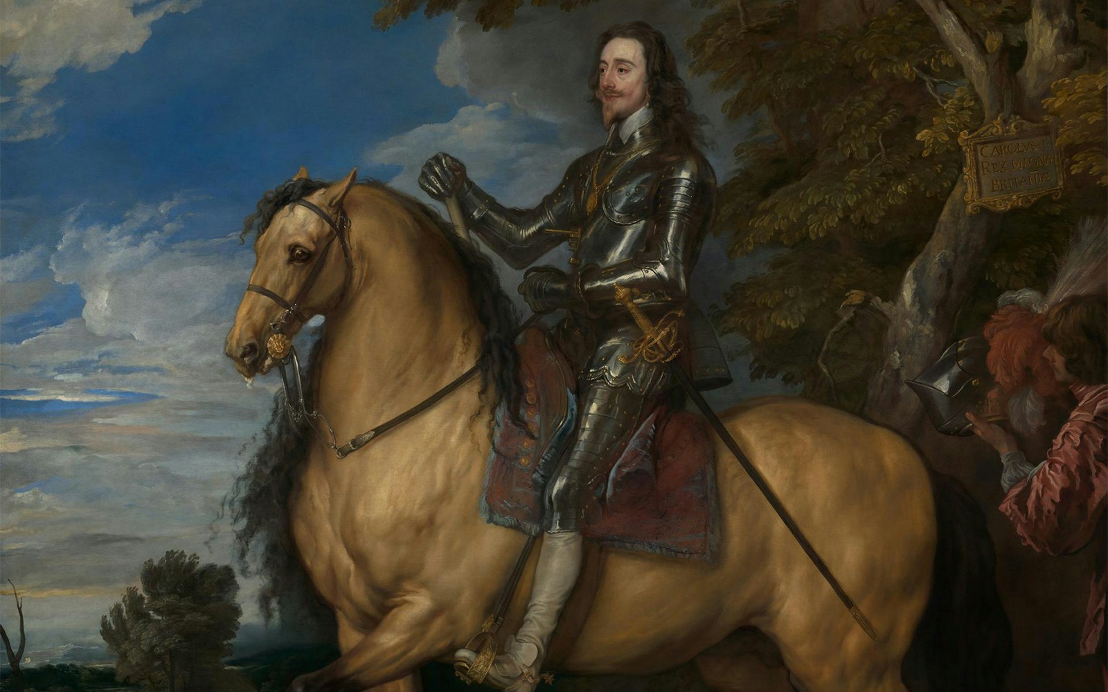 equestrian portrait of charles I