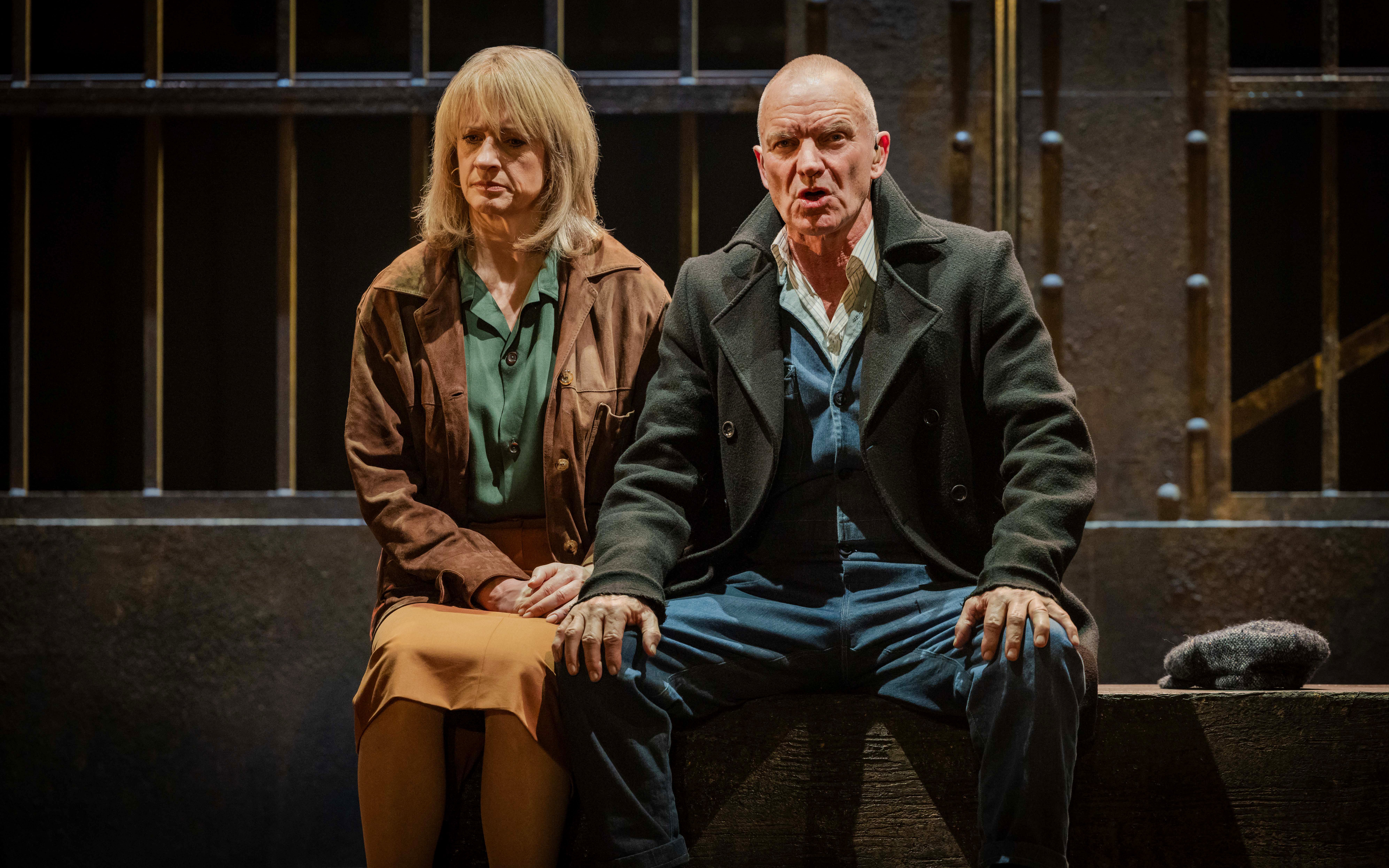 Stage actors performing The Last Ship in Brisbane.