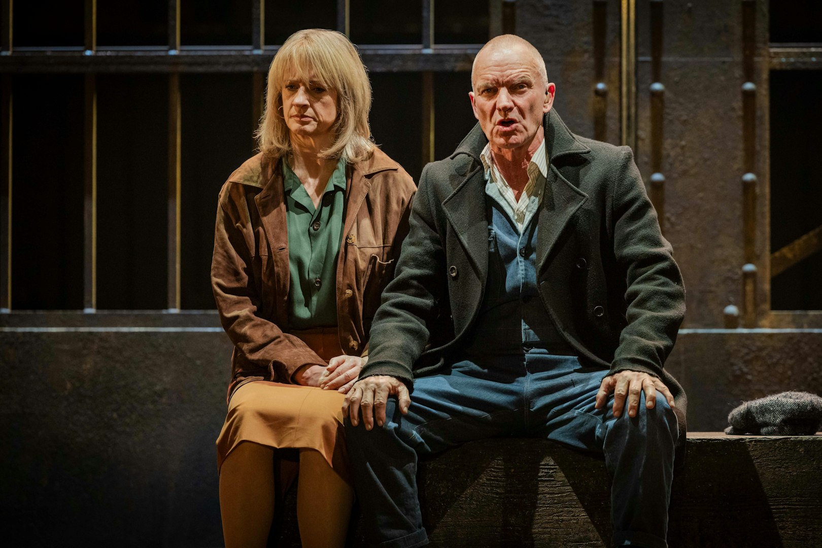 Stage actors performing The Last Ship in Brisbane.