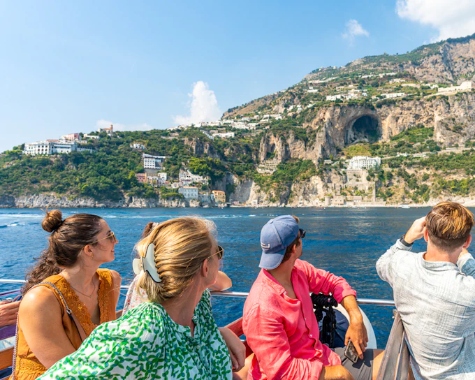 From Sorrento: Positano, Amalfi & Ravello Guided Tour