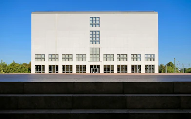 Galerie der Gegenwart building facade at Hamburger Kunsthalle, Hamburg.