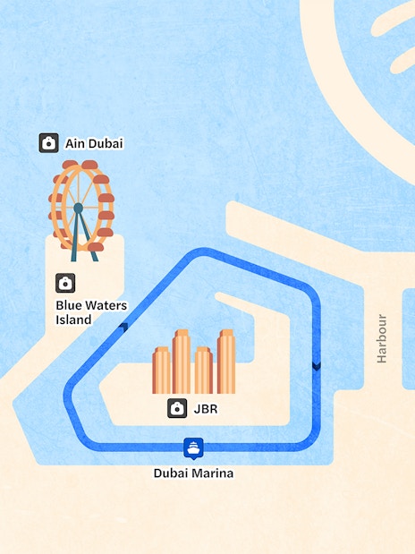 fra dubai marina: 2-timers dhowcruise med middag og live underholdning-3