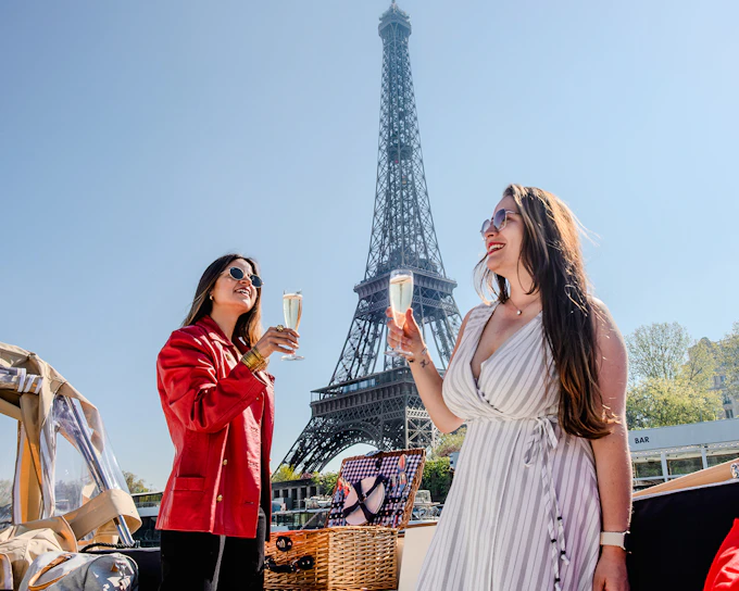 Emily in Paris Champagne Seine Cruise