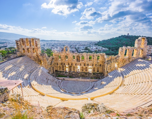 Odeon of Herodes Atticus acropolis of athens