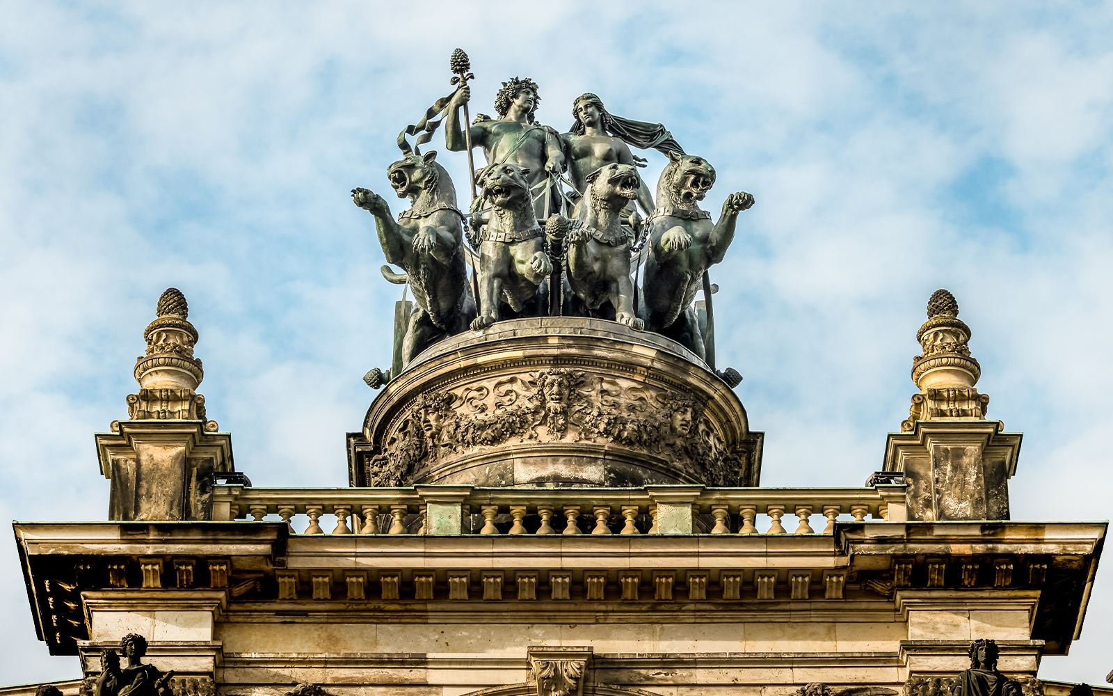 Semperoper Panther Quadriga