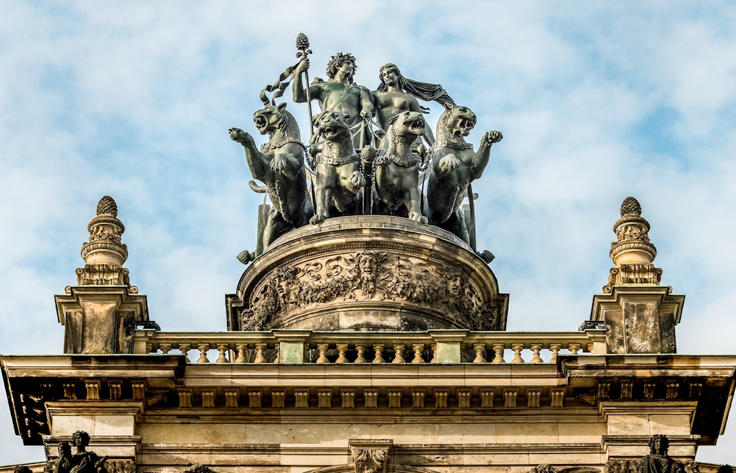Semperoper Panther Quadriga