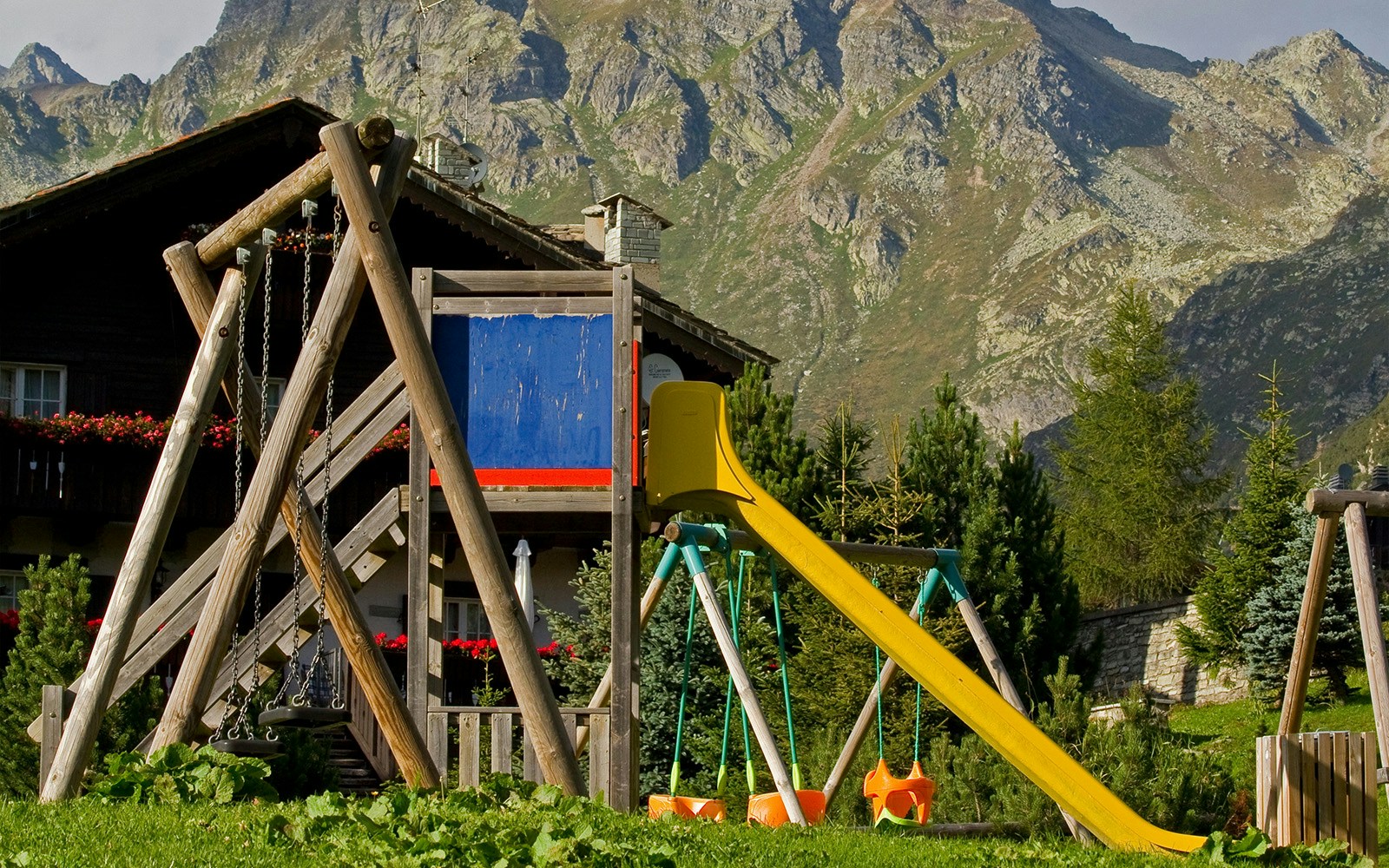 Terrain de jeux alpin