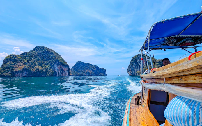 Krabi Private Longtail Boat Island-Hopping Tour from Ao Nang
