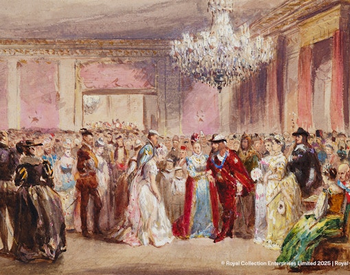 Edwardian art and artifacts displayed in King's Gallery, Buckingham Palace, London exhibition.