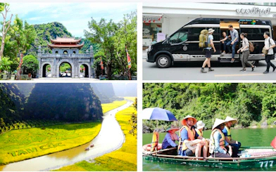 From Hanoi: Hoa Lu, Tam Coc & Mua Cave Small-Group Day Trip with Limousine Transfers