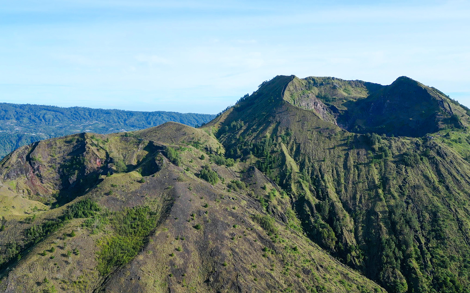 Mount Batur in February