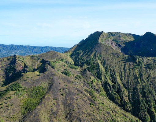 Mount Batur in February