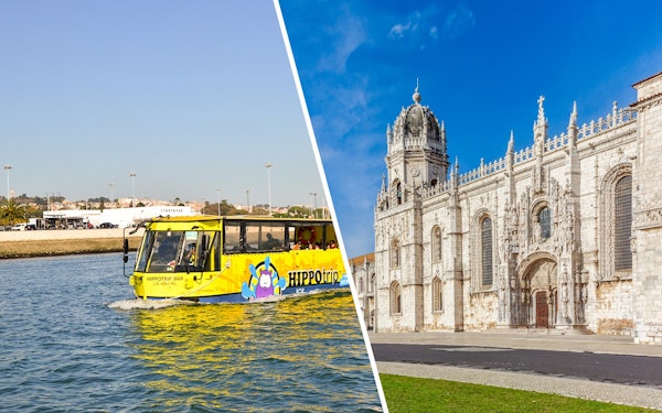 Combo: Jerónimos Monastery Tickets + Hippotrip Amphibious Sightseeing Tour