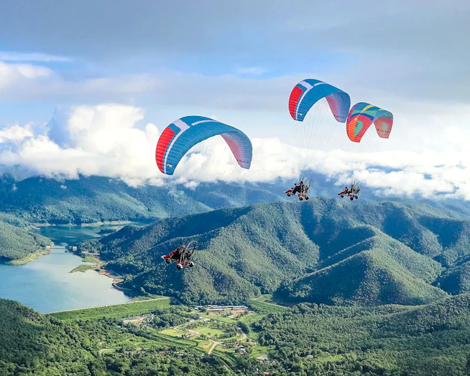 Chiang Mai Paramotor Flight with Hotel Transfers and GoPro Photos and Video (Product 53995)