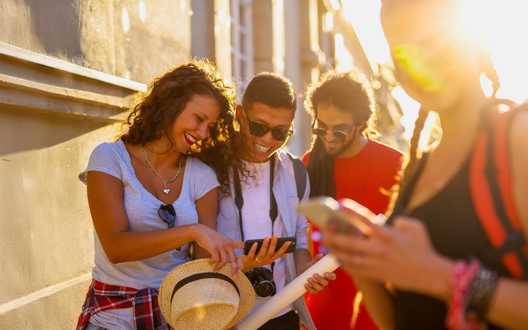 Group of tourists exploring Ouarzazate and Ait Benhaddou from Marrakech.