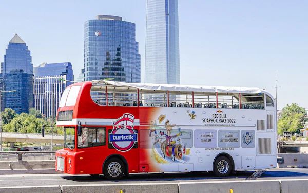 Santiago: 2-Day Hop-On Hop-Off Bus Ticket and Cable Car
