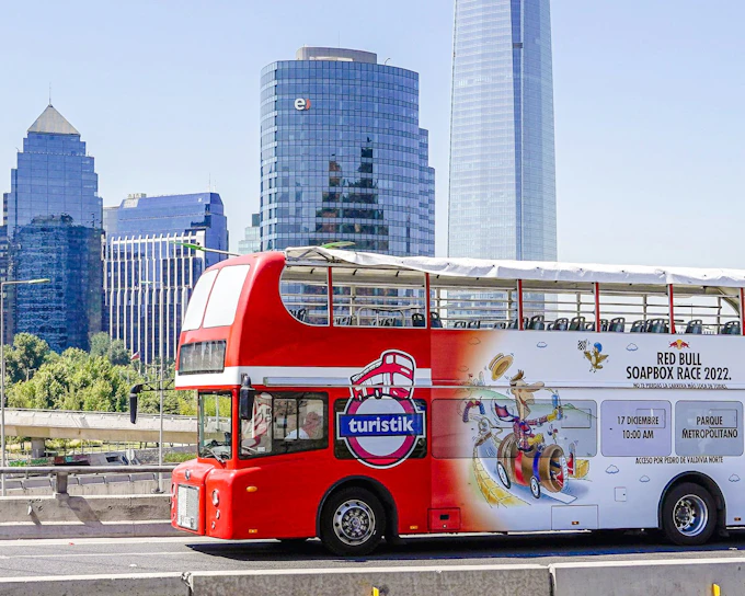 Santiago: 2-Day Hop-On Hop-Off Bus Ticket and Cable Car