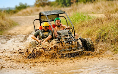 From Side, Belek, Alanya: Rafting & Buggy Safari & Zipline with Lunch & Hotel Transfers