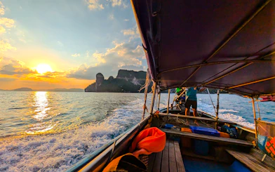 From Railay: Private Longtail Boat Island-Hopping Tour