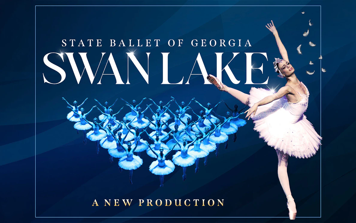 State Ballet of Georgia performing Swan Lake in Westend.