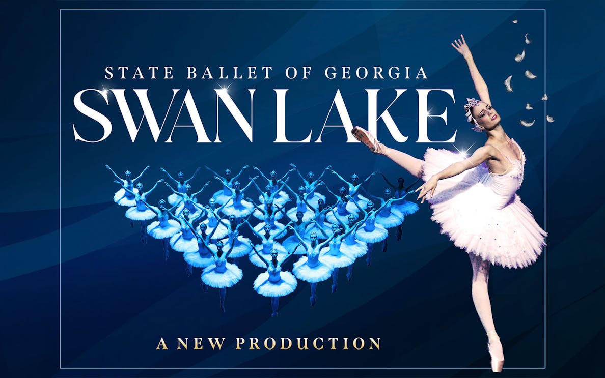 State Ballet of Georgia performing Swan Lake in Westend.
