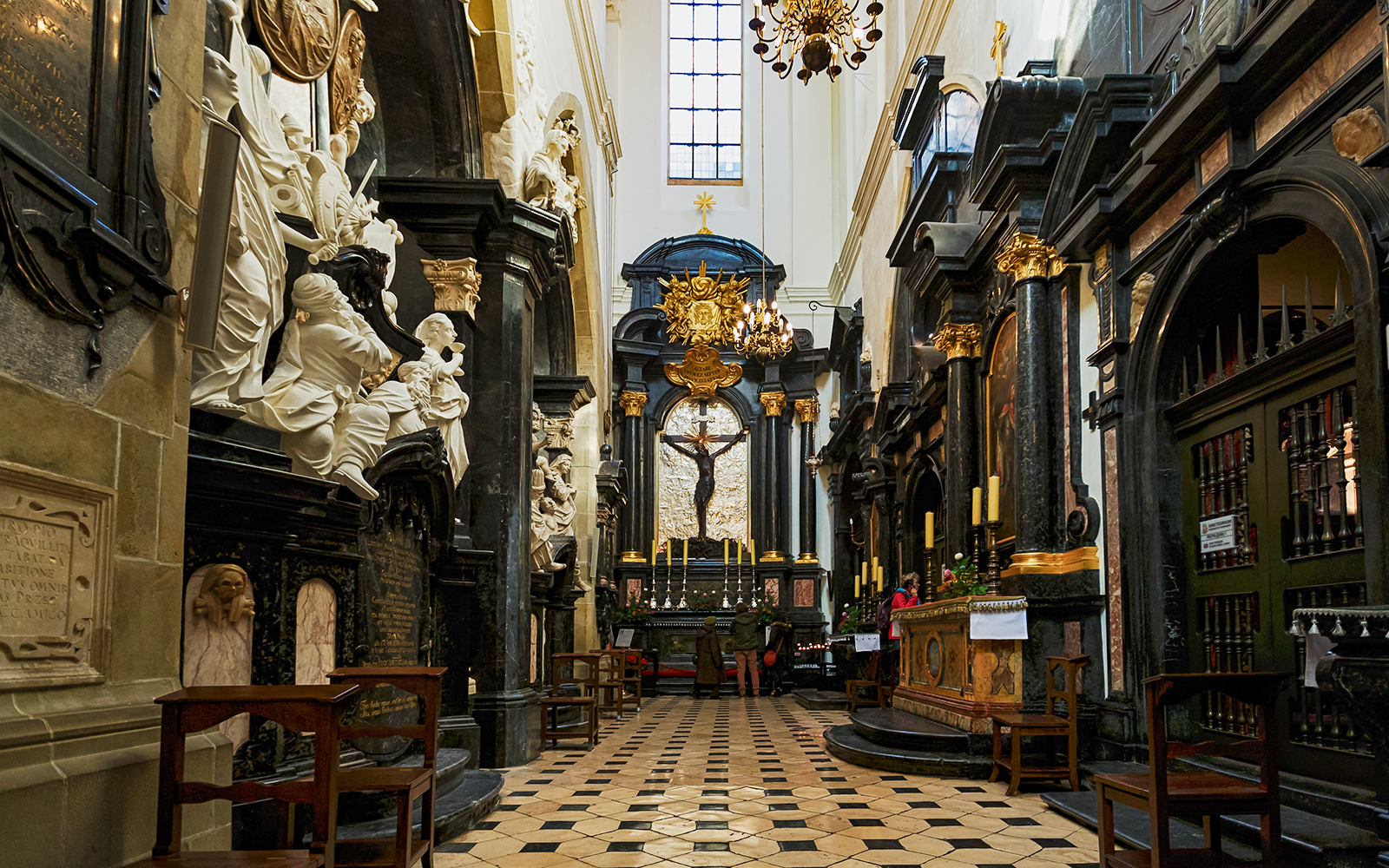 The Black Crucifix in Wawel Cathedral