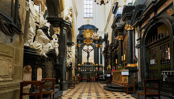 The Black Crucifix in Wawel Cathedral