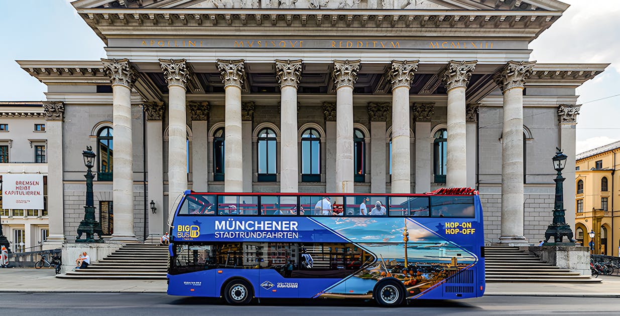 Big Bus München Hop-on hop-off Tickets