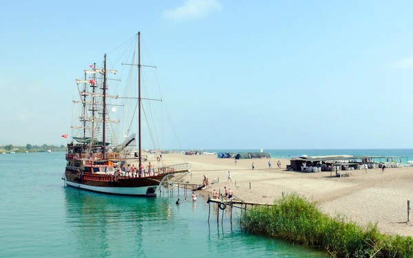 From Side: Manavgat River and Dolphin Island Cruise with Lunch