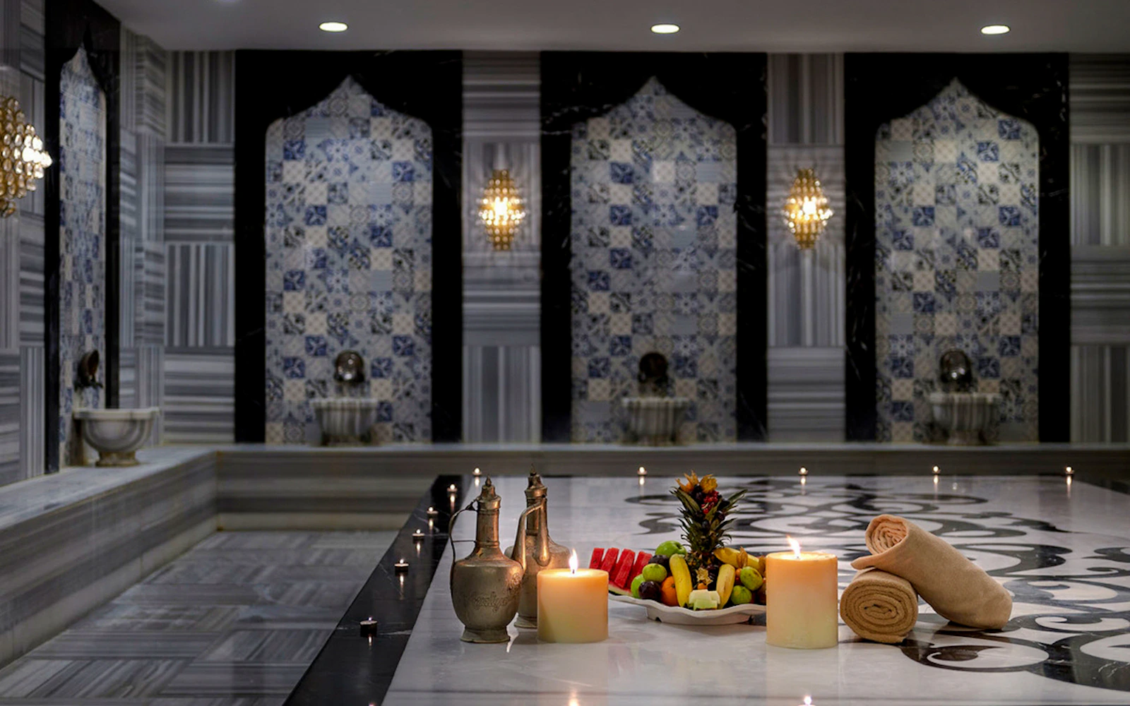 Antalya Turkish Bath with Foam and Oil Massage and Round-Trip Hotel Transfers