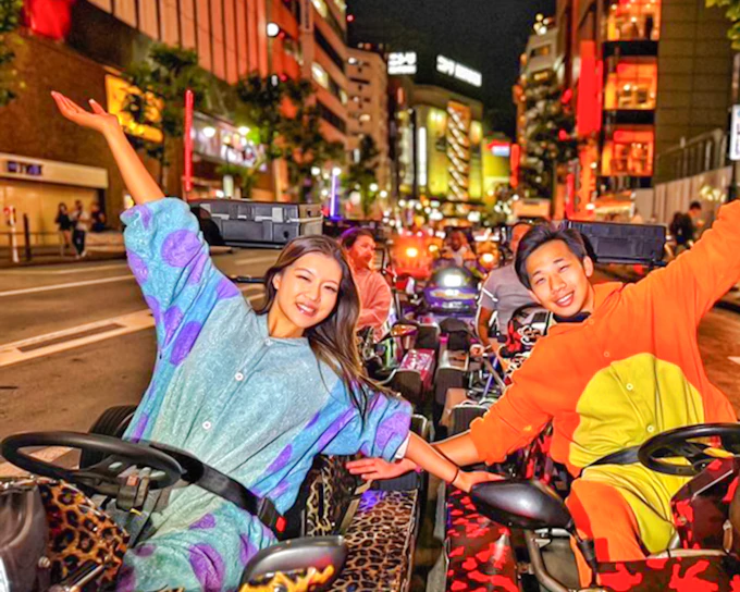 Tokyo: Shibuya, Harajuku & Shinjuku 75-Min Go-Karting Experience by Monkey Kart