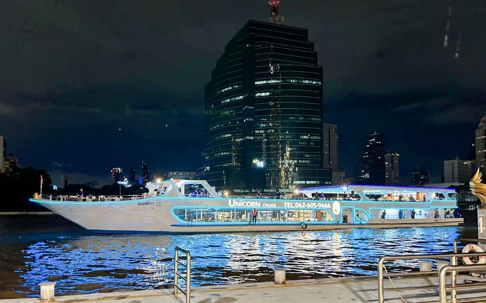Exterior of the Dinner Cruise Ship