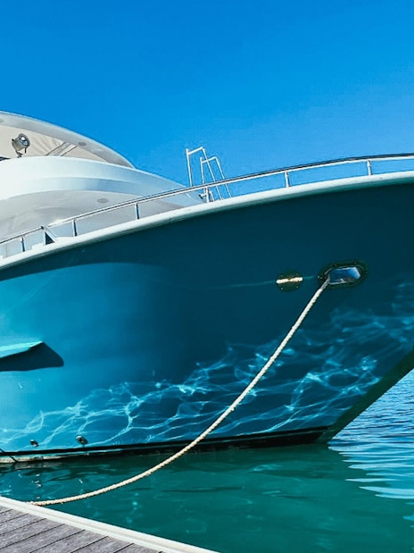 Royal Cruise boat docked in the Red Sea, Hurghada.