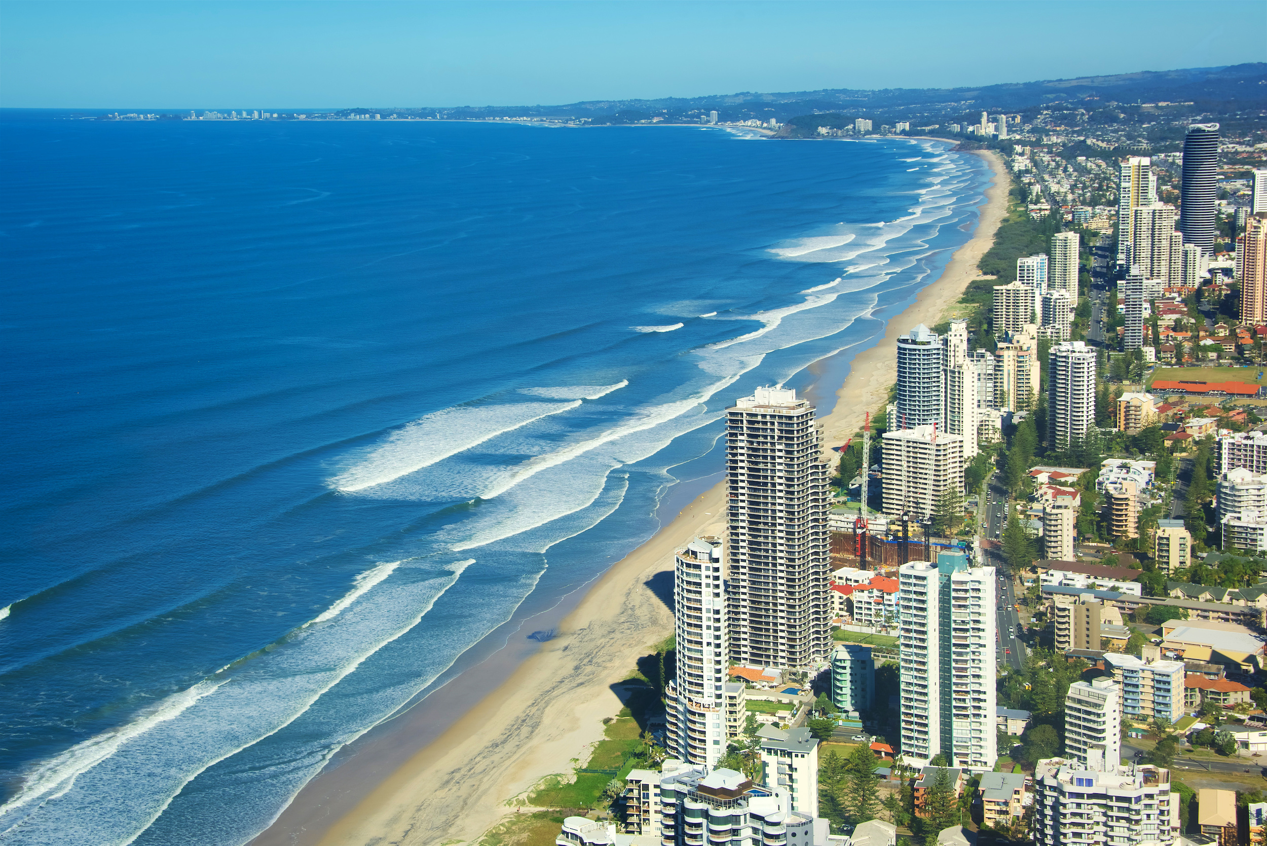 A beach by Gold Coast